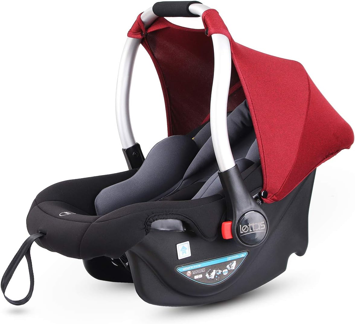 Amazon Lettas チャイルドシート 新生児 15ヶ月 0 13kg Upf50 日よけ 3点式シートベルト固定 軽量持ち運び 一年保証 ワインレッド チャイルドシート 新生児から ベビー マタニティ 通販 Amazon Lettas チャイルドシート 新生児 15ヶ月 0 13kg Upf50 日よけ 3点式シートベルト固定 軽量持ち運び 一年保証 ワインレッド チャイルドシート 新生児から ベビー マタニティ 通販