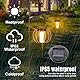 Riisoyu 4 Stück Solarleuchten Ersatz, IP65 LED Solarleuchten Ersatzteile 8cm Hocheffizienten Wasserdicht Ersatz Solarmodul für Gartenleuchten für Outdoor hängende Laternen Garten Terrasse Gehweg