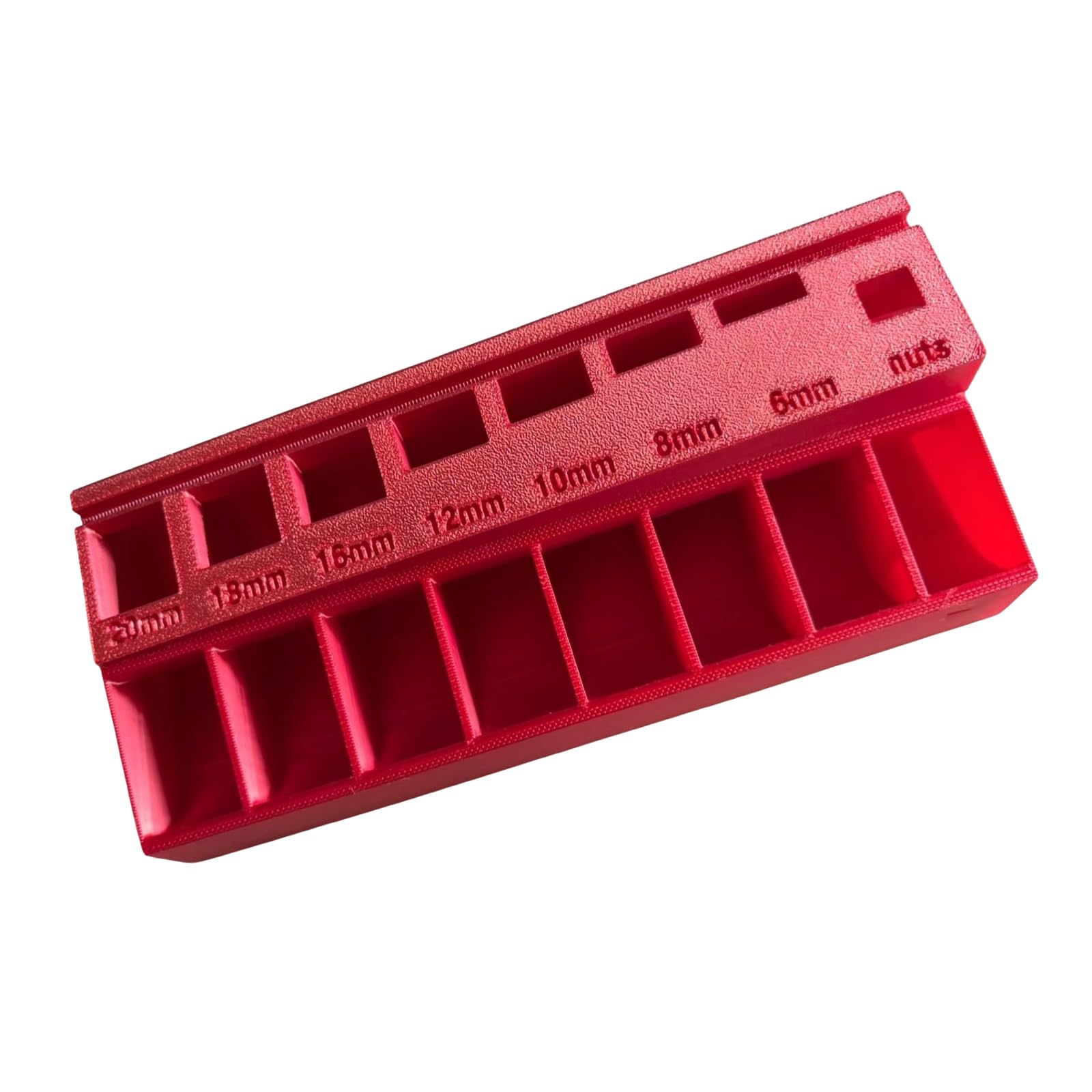 Dividers Bolt Sorter Cartons Featuring Stereoscopic Published Slots and Permanent Construction for Hardware Sorting Stereoscopic Published Hardware Sorter