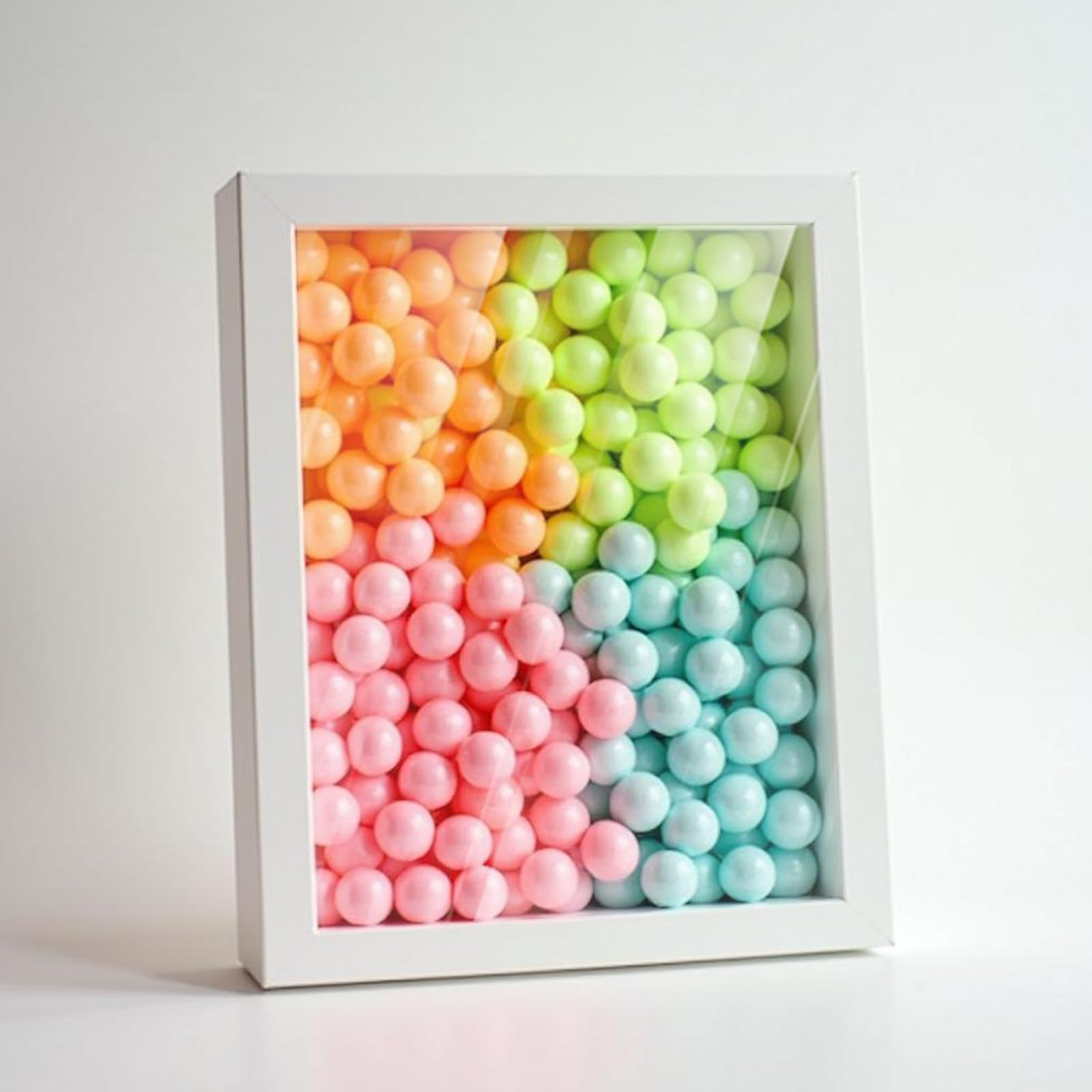 Palline Rotonde In Schiuma Bianca, 1 Cm, 1,5 Cm, 2 Cm, 2,5 Cm, 3 Cm - Foto 8