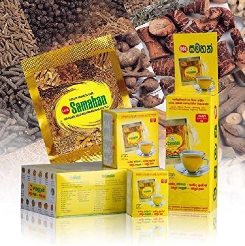 link natural 25 Packs Link Samahan Ayurvedic Herbal Tea Packets