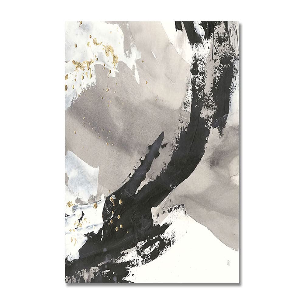 Cuadros Modernos Al Oleo,Arte De Adorno De Lámina De Oro con Textura De Graffiti Negro,Arte Moderno,Pinturas Abstractas,Pinturas Al Óleo Pintadas A Mano Sin Marco,sobre Lienzo,Arte De Pared para S