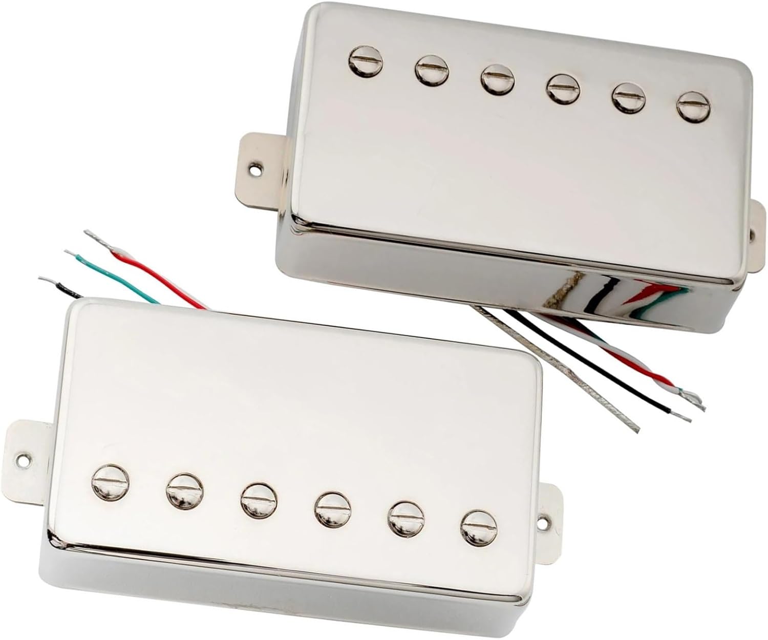 Acoustic Guitar Pickups Retro Style Closed Back Magnet Humbucker Pickups For Electric Acoustic Guitar Neck/bridge Positions(5)