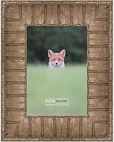 Vista 9 de Poster Palooza 5x5 Inch Ornate Antique Silver Complete Wood Square Picture Frame with UV Acrylic Plexiglass, Foam Board Backing & Hardware Included