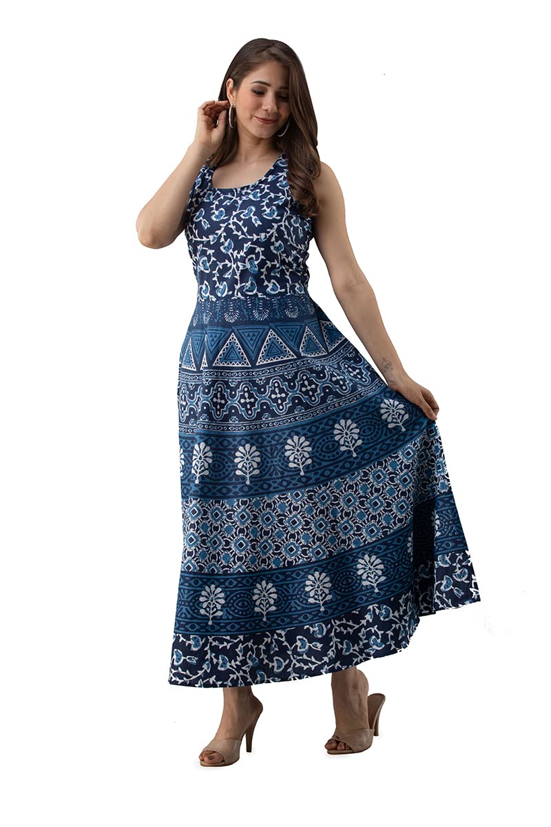 monique Brand Present Latest Trendy Traditional Long cotton Designer Middi/Frock dress for Women-picture-17