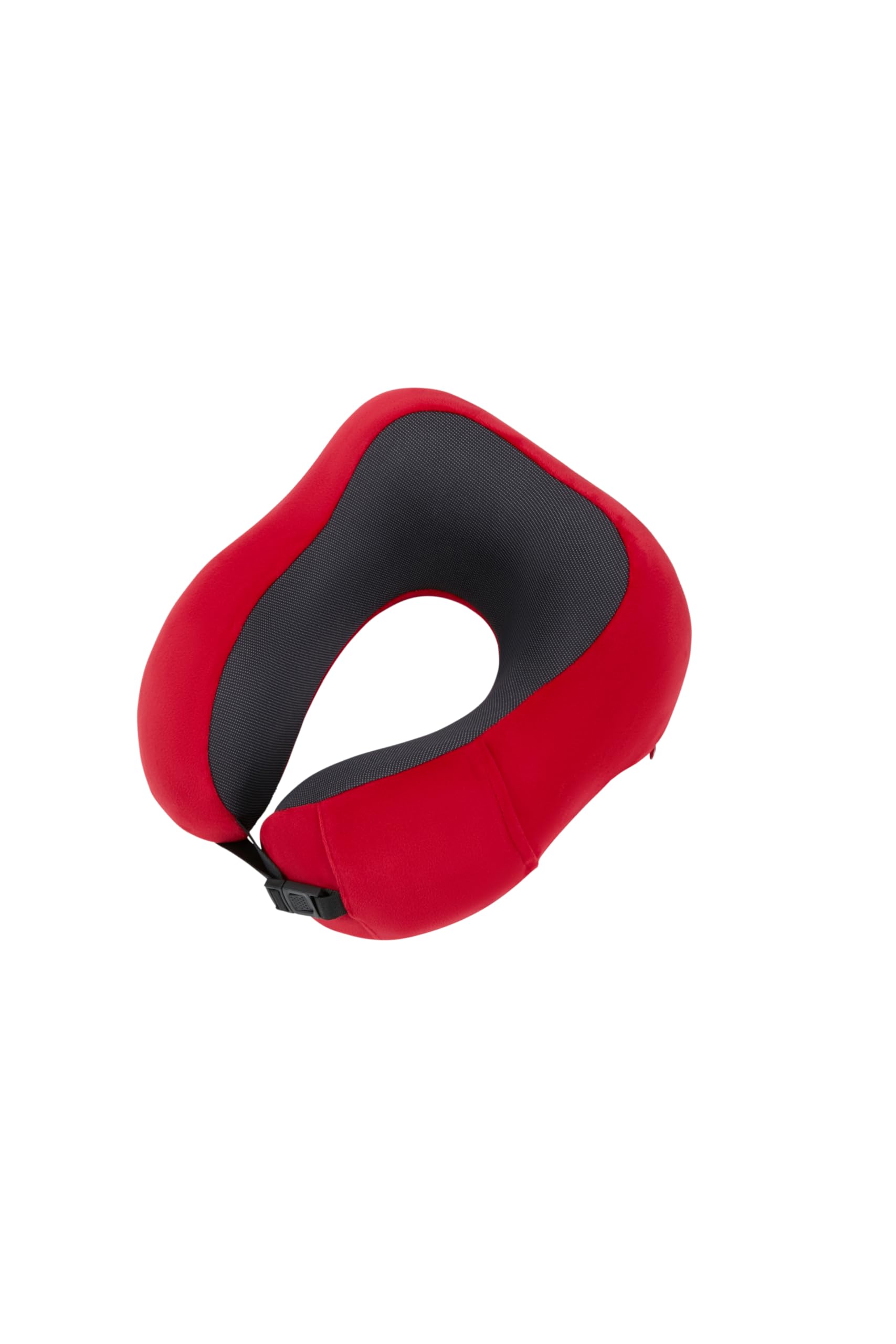 Samsonite TA Revolution – Ergonomic Memory Foam Neck Pillow, Travel Pillow for Airplane, Car & Travel, Red