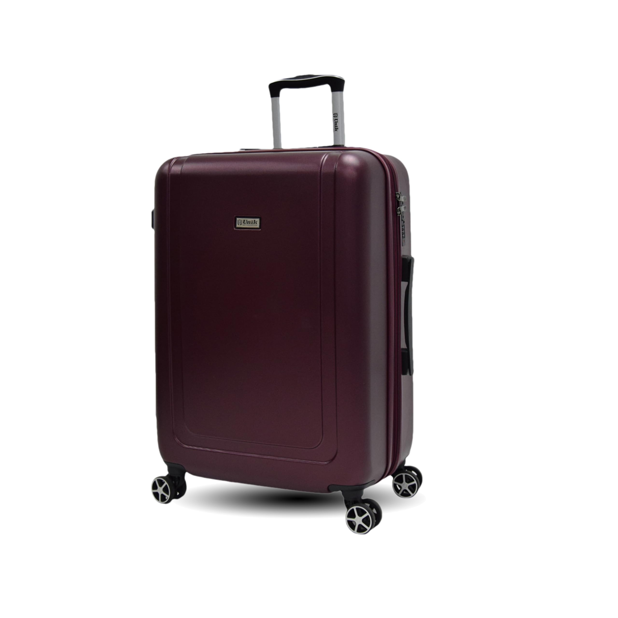 Maleta Mediana 24" Expandible Rígida – Burgundy