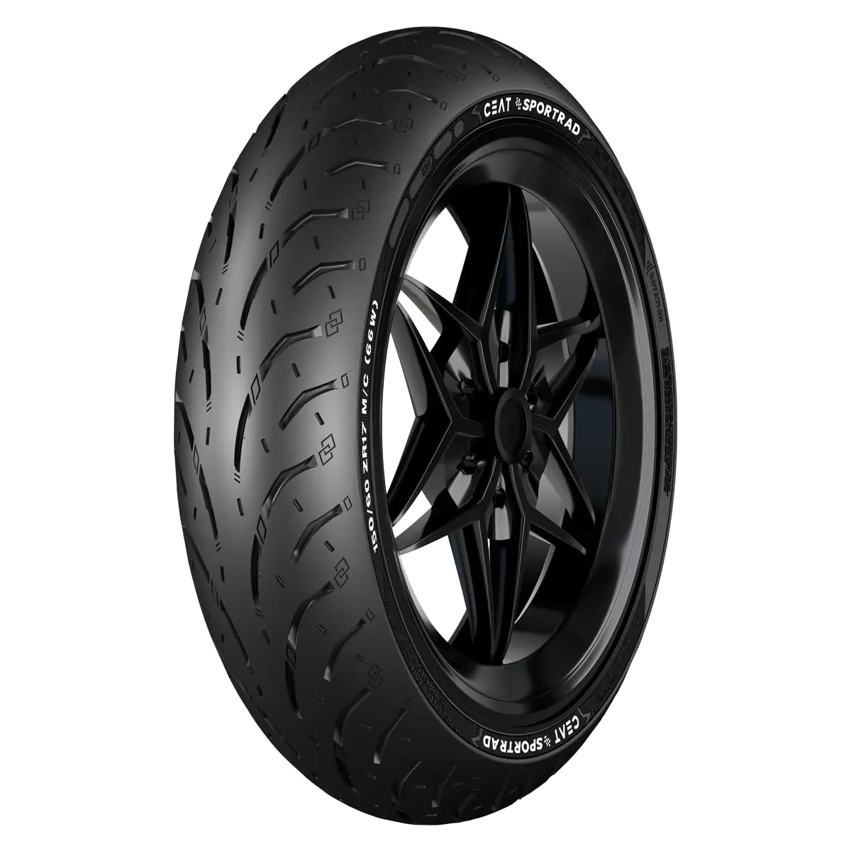 CEAT Sport Rad 110/70 R17 54W Tubeless Tyre |Rim - 16 inches| | Section width - 110 millimeters