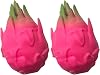 Fruit Stress Balls, 2PCS Realistic Dragon Fruit Squish for Adults & Kids, Stress Balls Fidget Toys for Adults