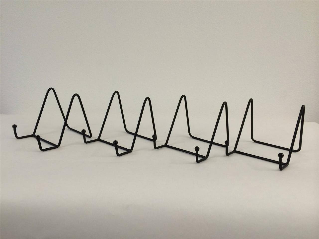 Chattels Black 4 X Small Iron Wire Easels 8Cm Artwork Picture Photo Book Holder Stand Aa-04