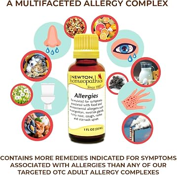 Newton Homeopathics Allergies- 1 Oz Liquid