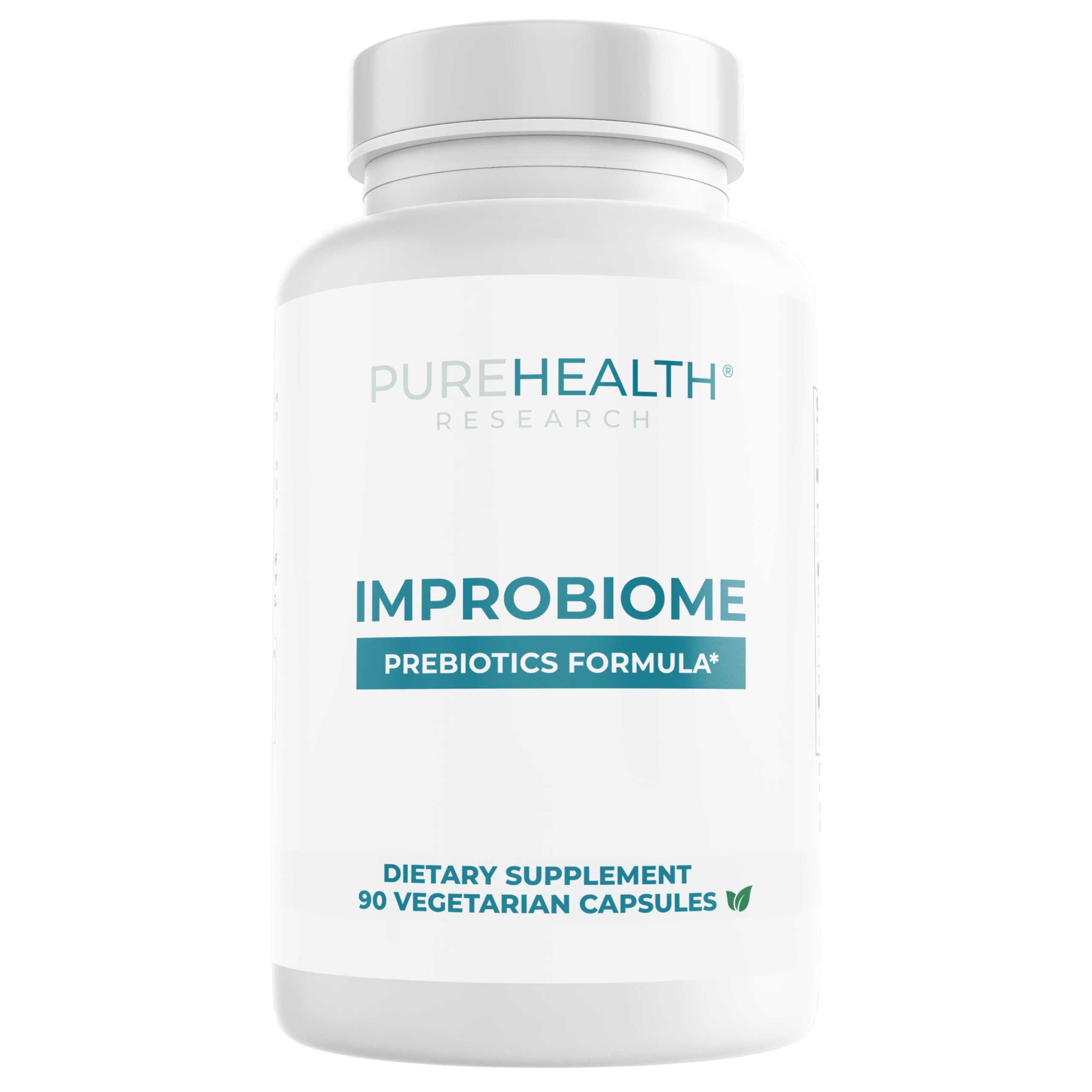 PUREHEALTH Research Improbiome Natural Support for Healthy Gut Prebiotics