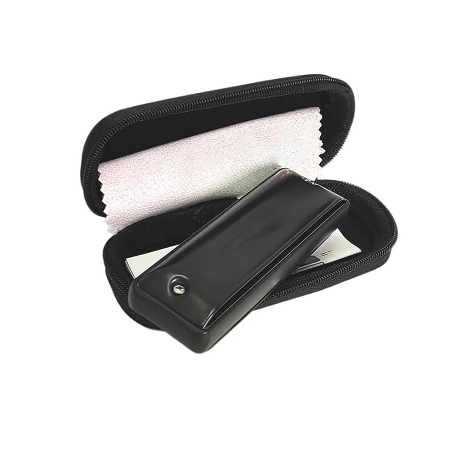 Zestaw Harmonijkowy Harmonijka Diatoniczna 10 Otworów Blues Harp Żywica Grzebień Organ Ustny, Profesjonalna Harmonijka Zewnętrzne Instrumenty Muzyczne(Blues-Bb)