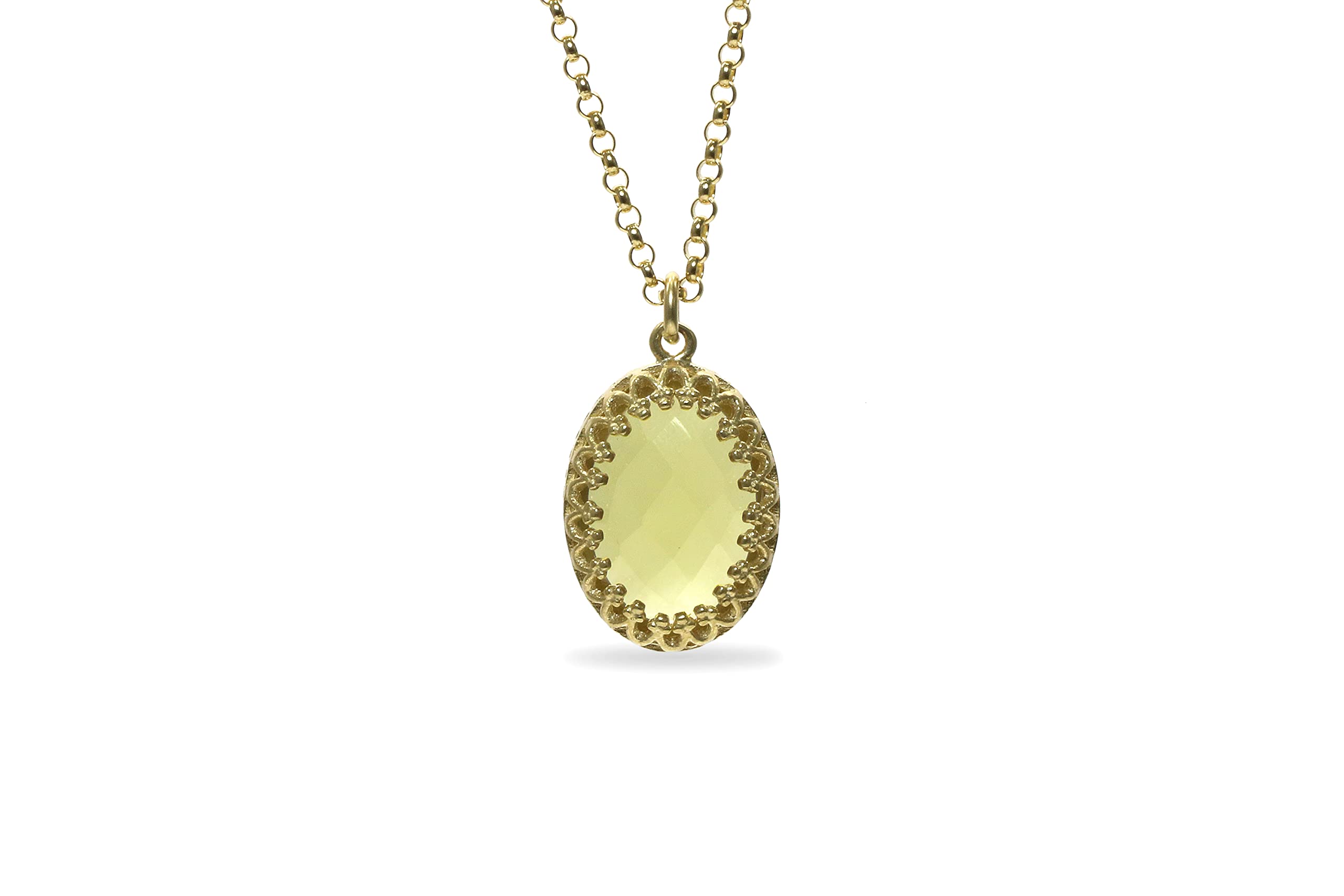 Collier Quartz Citron : Le Pendentif Idéal contre les Bijoux Ternes - 8
