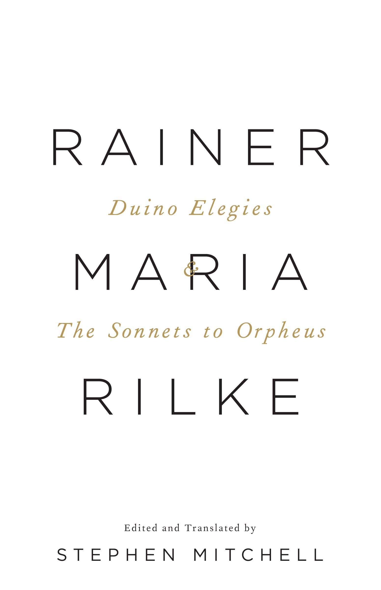 Duino Elegies & The Sonnets to Orpheus: A Dual-Language Edition (Vintage International)