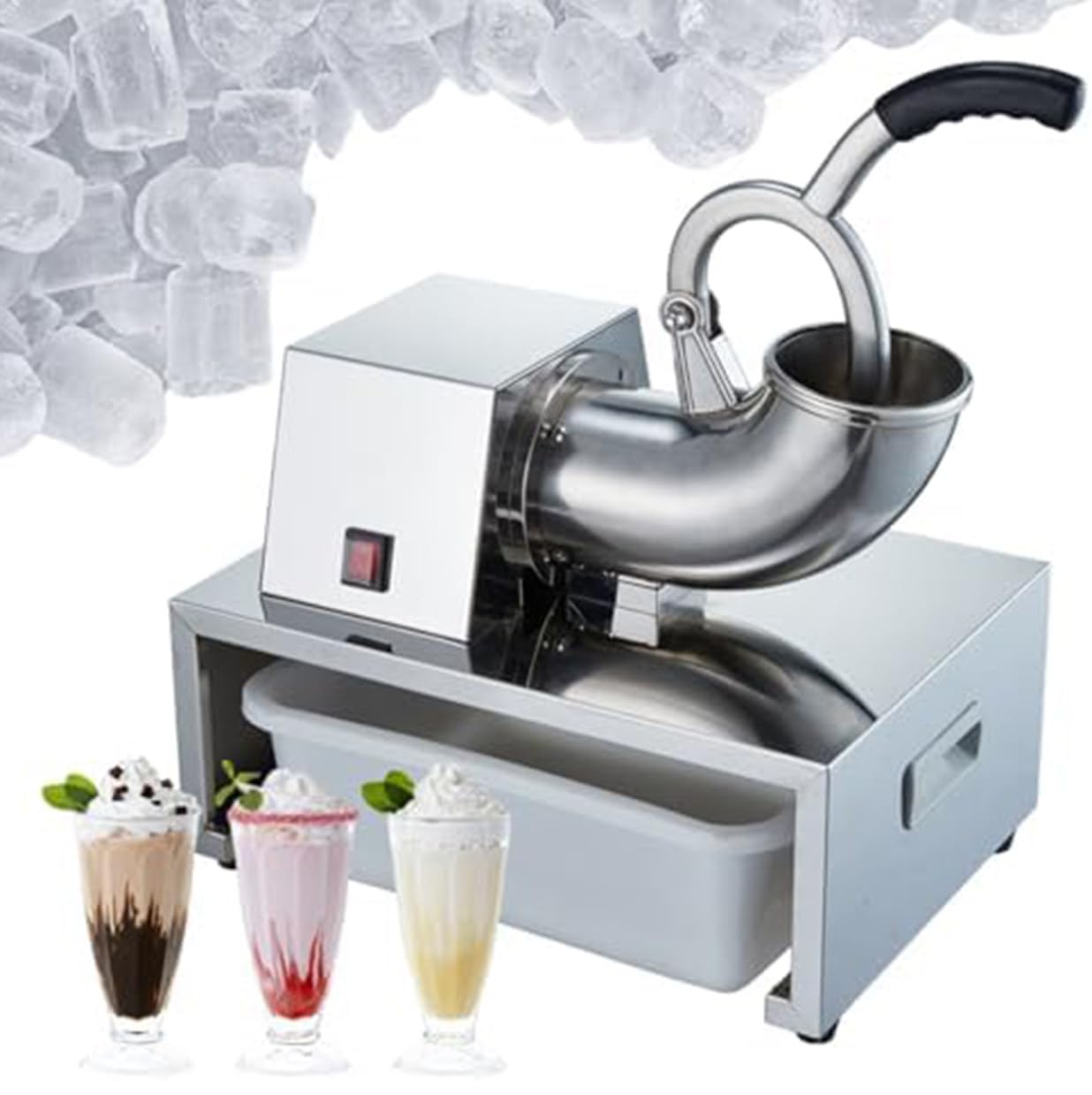 Broyeur à glace de bureau pour éviter la fonte de vos glaçons