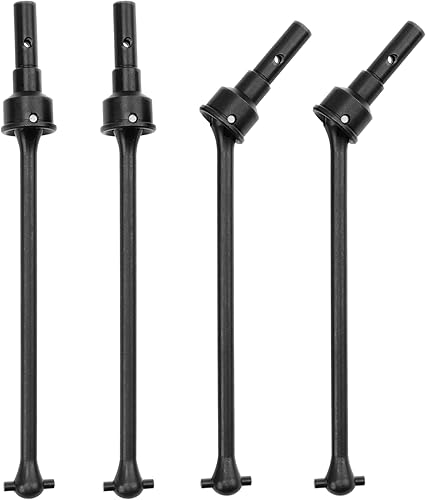 Miniatura 2 de ShareGoo - Eje de transmisión delantero trasero de acero CVD con copas de transmisión de 0.669 in, tuercas hexagonales de rueda compatible con