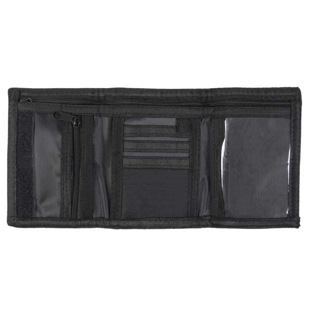 AC Milan Strappo, Accessoires de Voyage Portefeuille bi-Fold Unisexe, Adulte, Noir, Standard