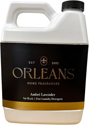 Orleans Home Fragancia de Lavanda de Ambre 32oz lavandería Wash