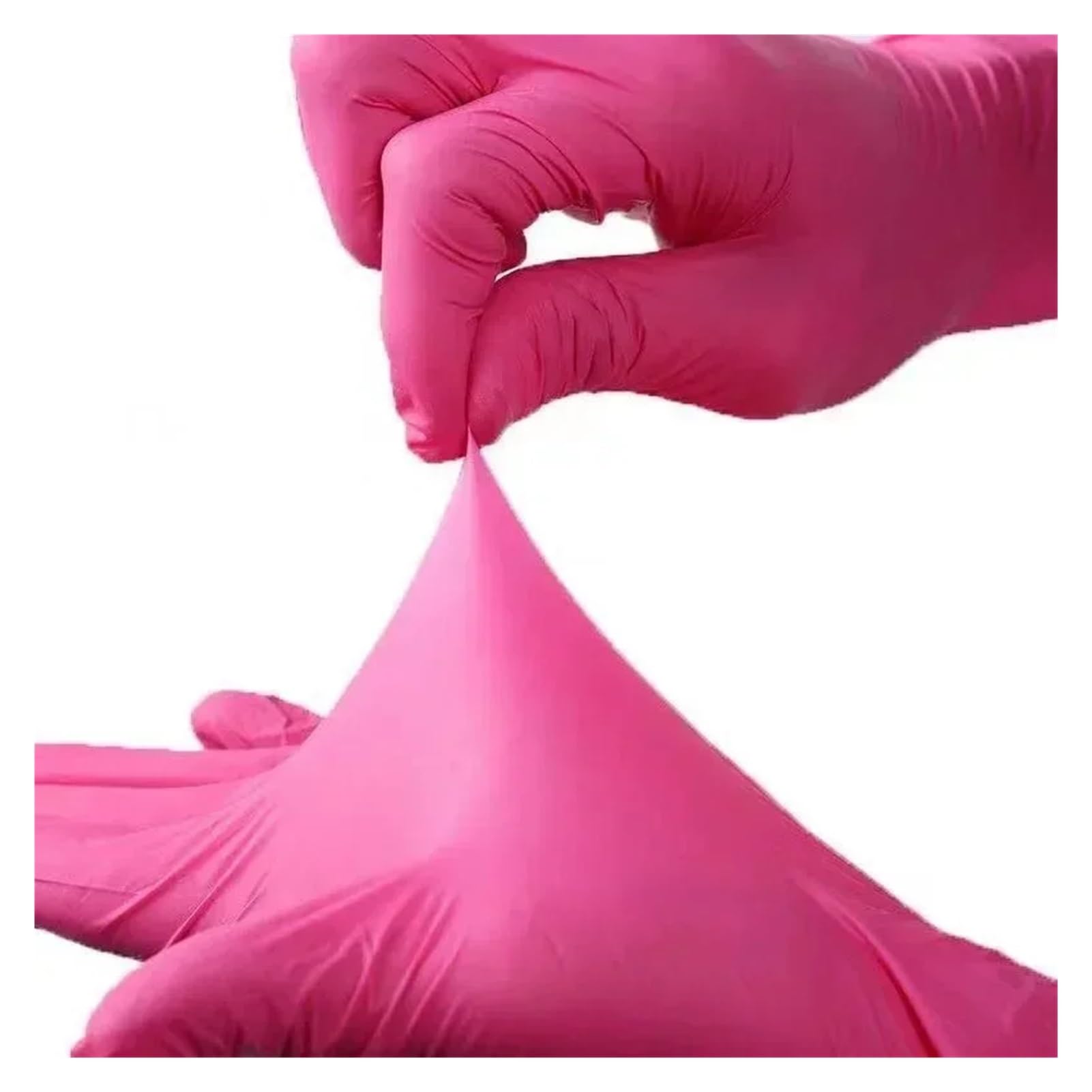 100pcs/Box Nitrile Gloves Black Safety Waterproof Allergy Free Kitchen Mechanic Laboratory Work Oil Resistant SyntheticNitrile(AD05-0027-M-Pk-100pc)