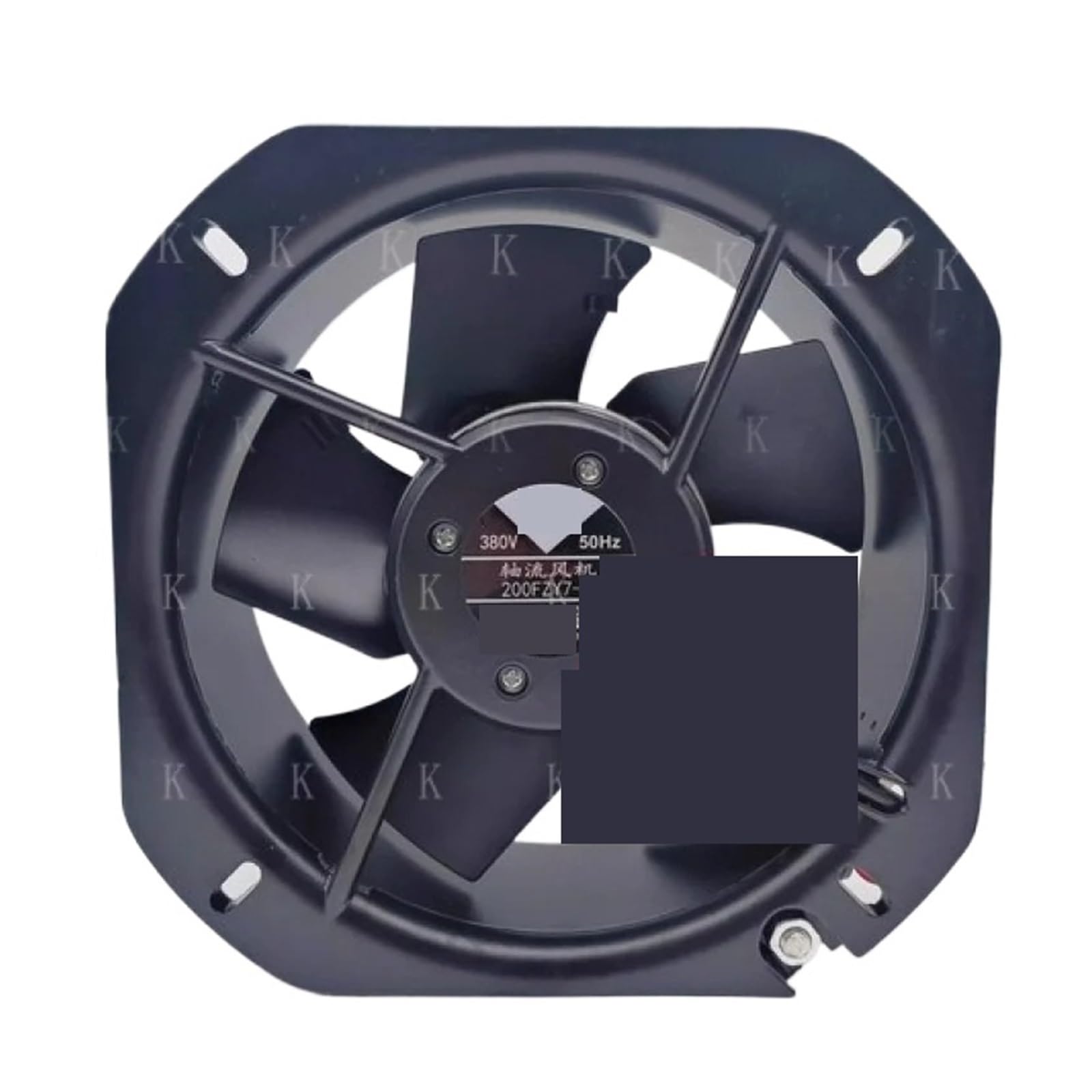 Ventilateur 200FZY7-S 380 V 80W grand débit pour évacuer la chaleur des moteurs thermiques