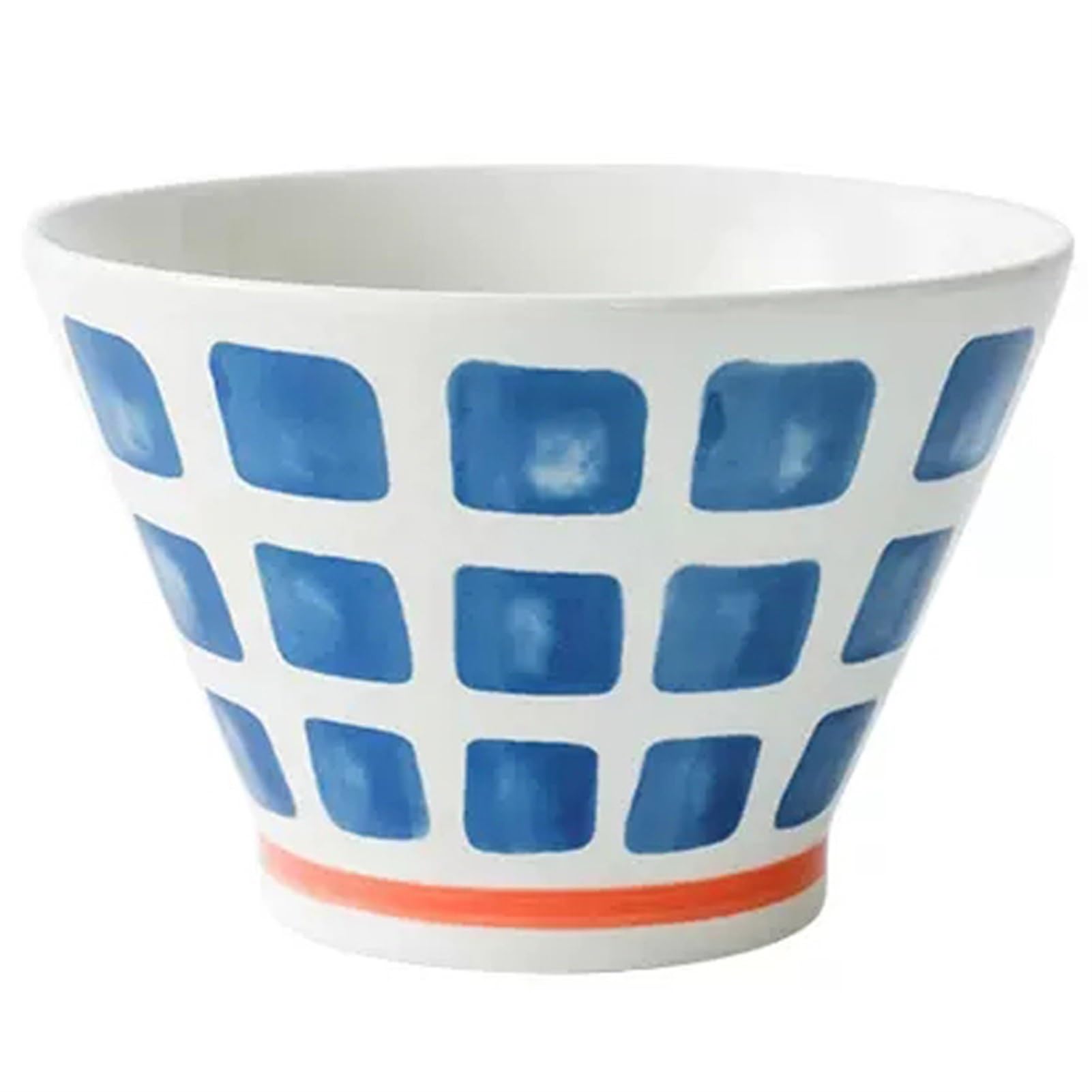 4.7in/7in Ramen Bowl, Ceramic Soup Bowl, Blue Japanese Ramen Bowl for Soup, Noodles, Pho Bowl and Sushi Bowl, Asian Tableware | Gift (Color : A, Size : 7in)