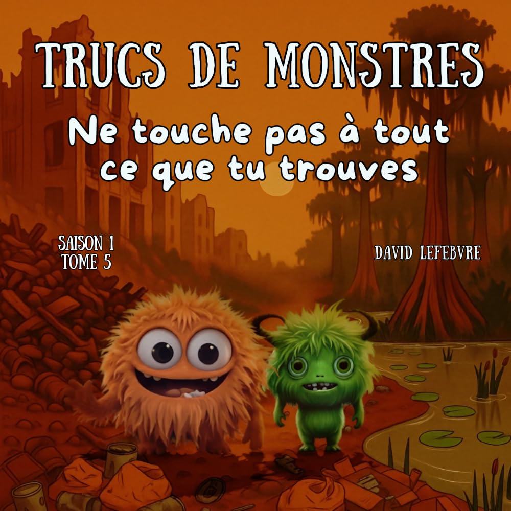 Ne touche pas à tout ce que tu trouves: Quand Rusty pêche dans la décharge… et remonte quelque chose qui brille un peu trop ! Édition révisée et améliorée (Trucs de monstres)