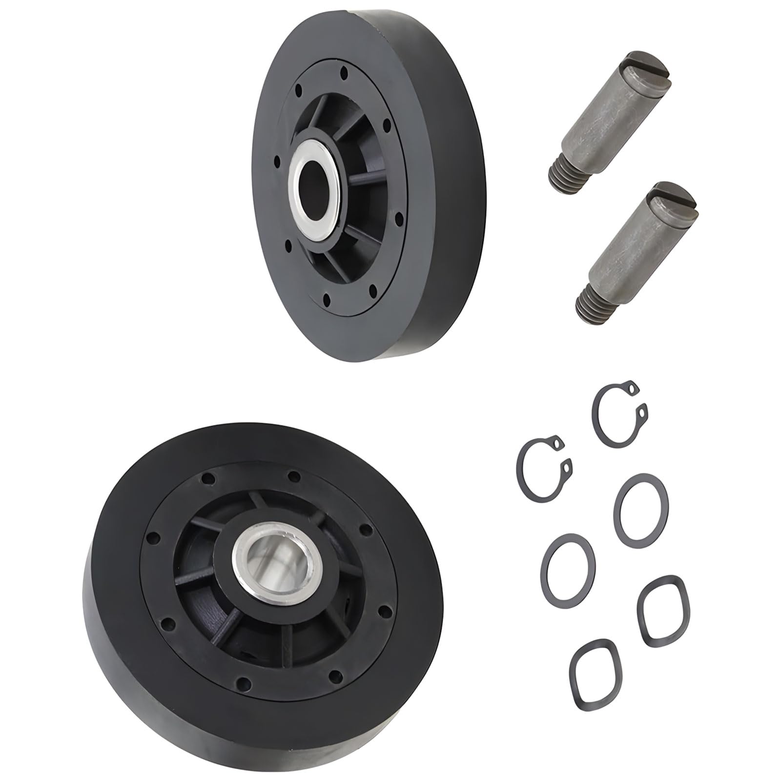 HZBB Substitute Dryer Drum Roller for AP5186795 PS12220620 ABS Provides Smooth Quiet Action Dryer Roller Friction Repair
