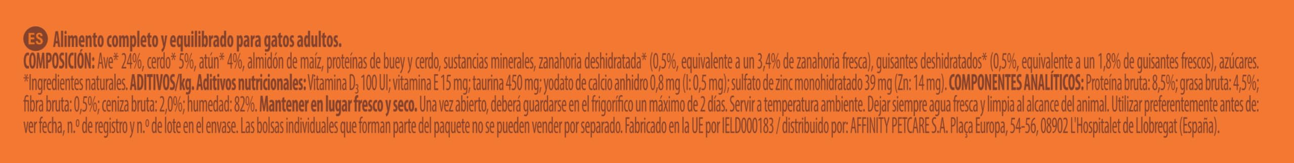 Nature's Variety Bocaditos en Salsa Comida Húmeda para Gatos Cajita Multisabor, 48 x 85 g