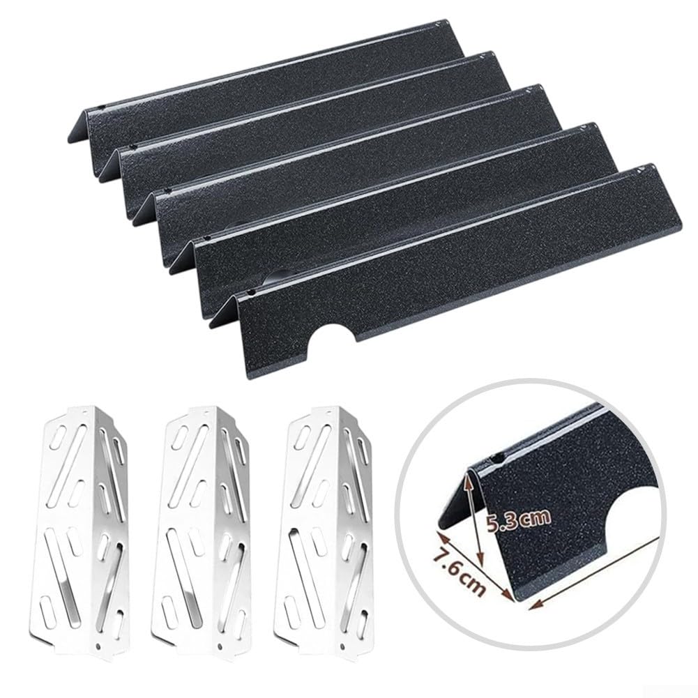 Set 8 Barre Aromatizzanti per Griglia per weber Set 8 Barre Aromatizzanti