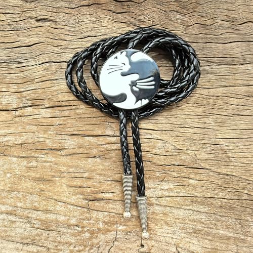 Image of Animal & Plant Bola Tie Bolo Tie Wedding Necklace for Men Women Groomsmen Western Cowboy Necktie