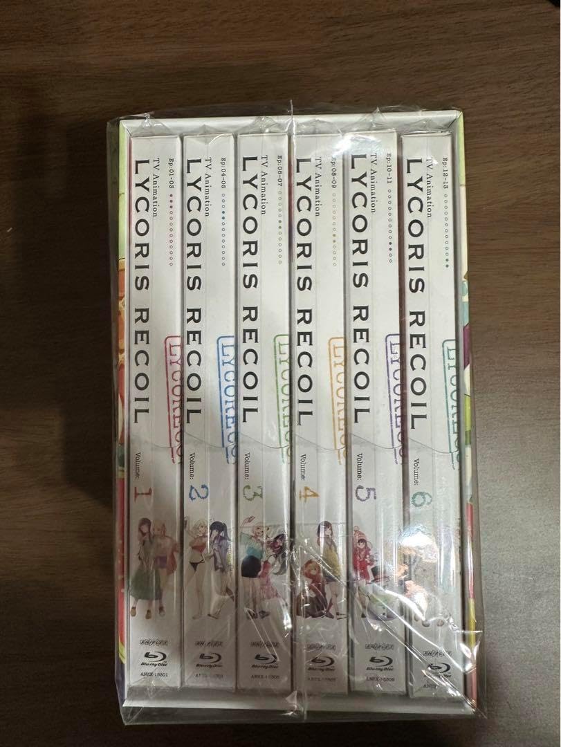 アニメBlu-ray BOX付)リコリス・リコイル 完全生産限定版 全6巻 セット