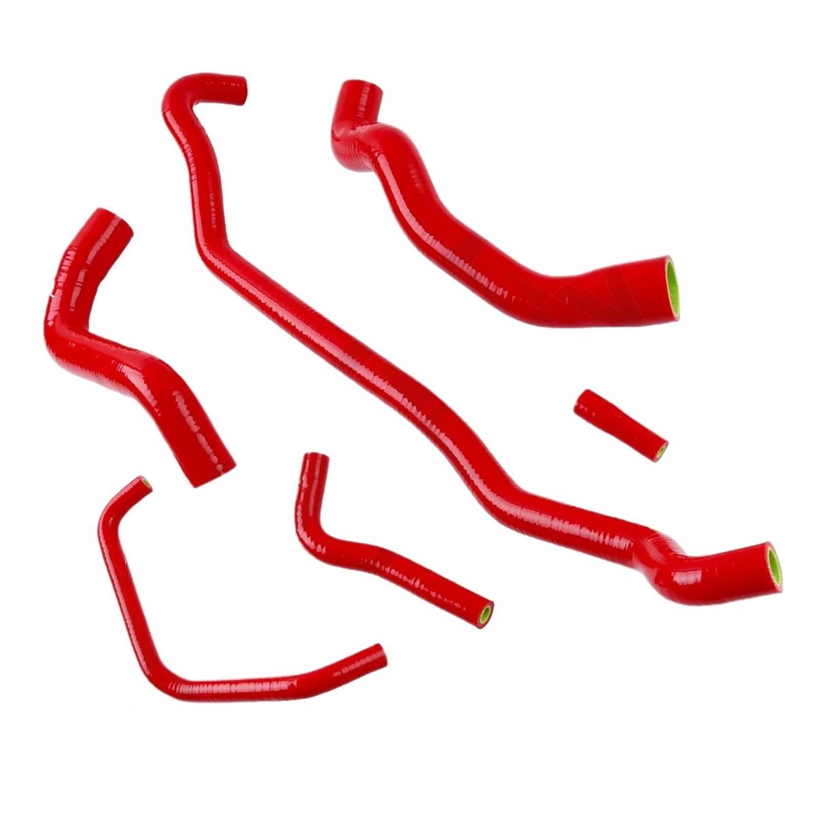 Refrigerante manguitos Compatible Con Alfa Para Romeo Para MiTo QV Para Quadrifoglio Para Verde Kit De Manguera De Radiador De Refrigerante De Silicona, Tubo De Intercooler | Red
