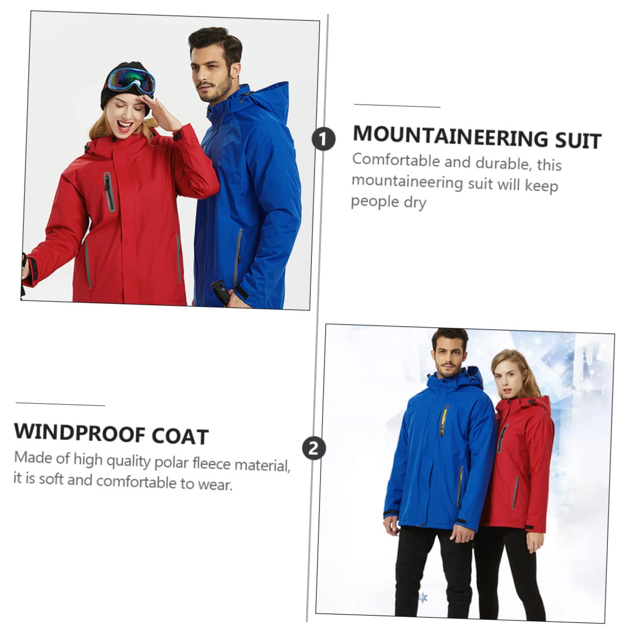 con Cappuccio Leggera per attività Outdoor per e Alpinismo Design Pratico e Stereoscopico