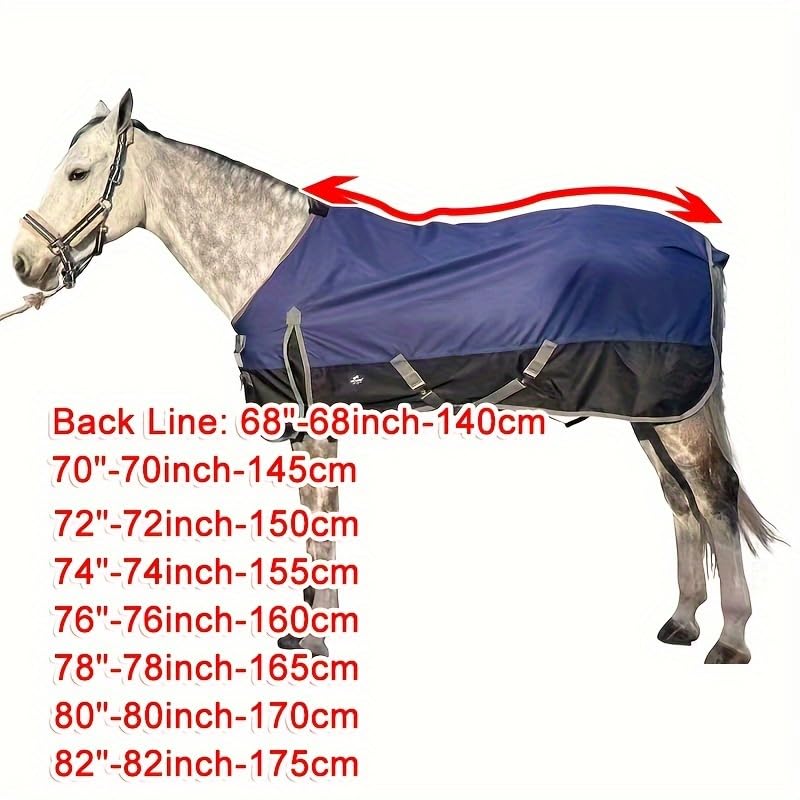 Image of 1200Denier Waterproof and Breathable Horse Sheet Tgw Riding Horse Blanket (68 inch, Purple)
