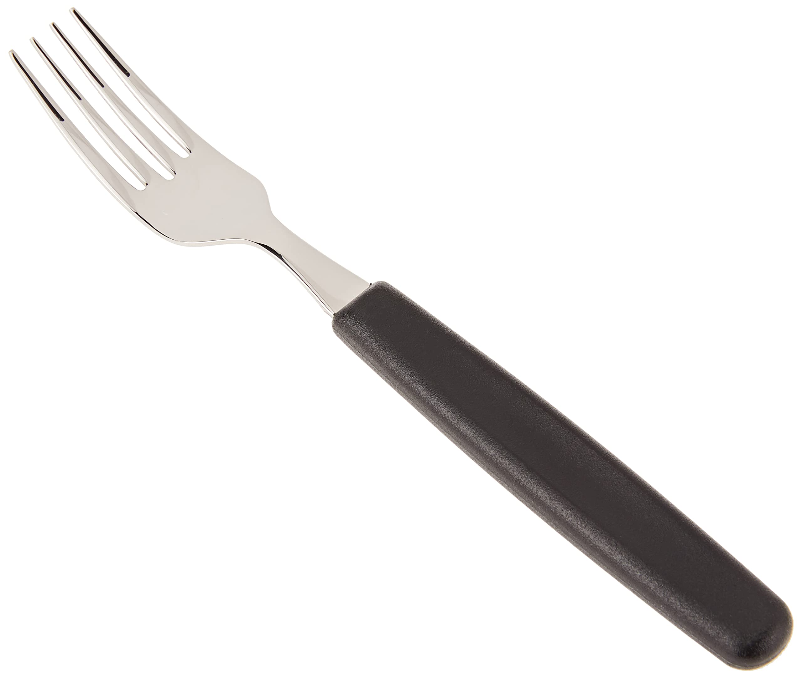 Victorinox Classic, Profi Tafelbesteck, 12-teilig, Extra Scharfe Klinge, Wellenschliff, 11 cm, Rostfreier Stahl, schwarz