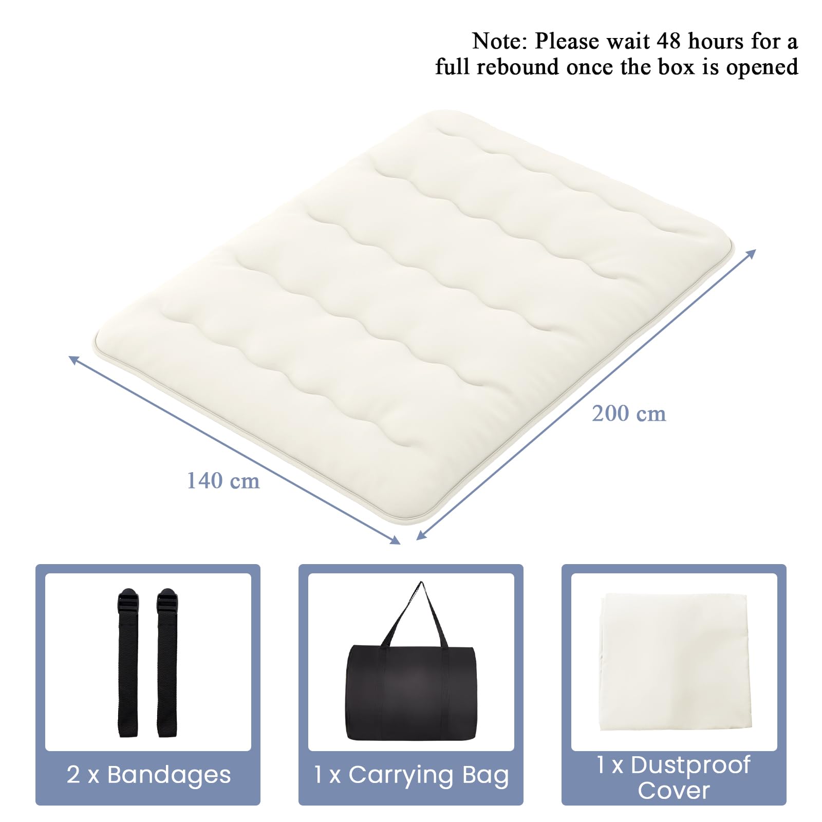 matras Camping Travel Futon Matras Japanse Tatami matras Camping Travel Futon Matras Japanse Tatami