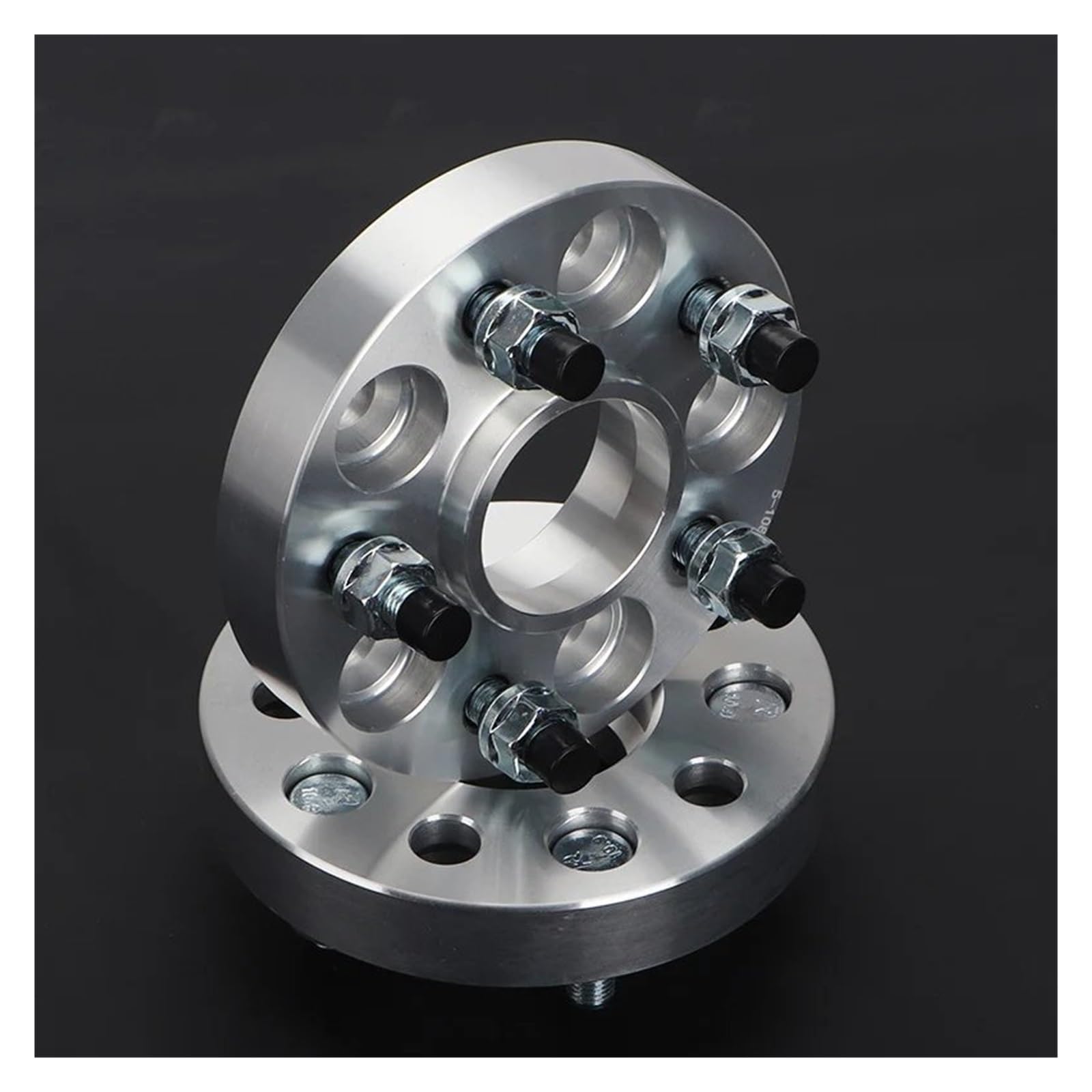 distanziali auto Per 5 Alette 15/20/25/30/40/50 Mm | Materiale: lega di alluminio 6061-t6 PCD 5x100 CB 57,1 mm(30MM 12x1.5)