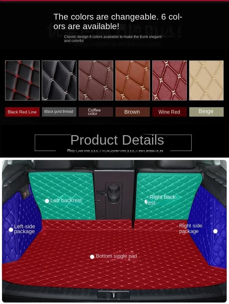 Tapis de coffre BMW X6 E71 imperméable et robuste contre les salissures - 3