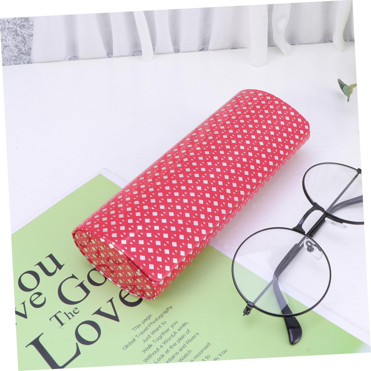 PACKOVE Scatola Da 3 Pezzi custodia protettiva per occhiali portaocchiali astuccio per occhiali custodia per gli occhiali protettore degli occhiali specchio della moda corazza dura