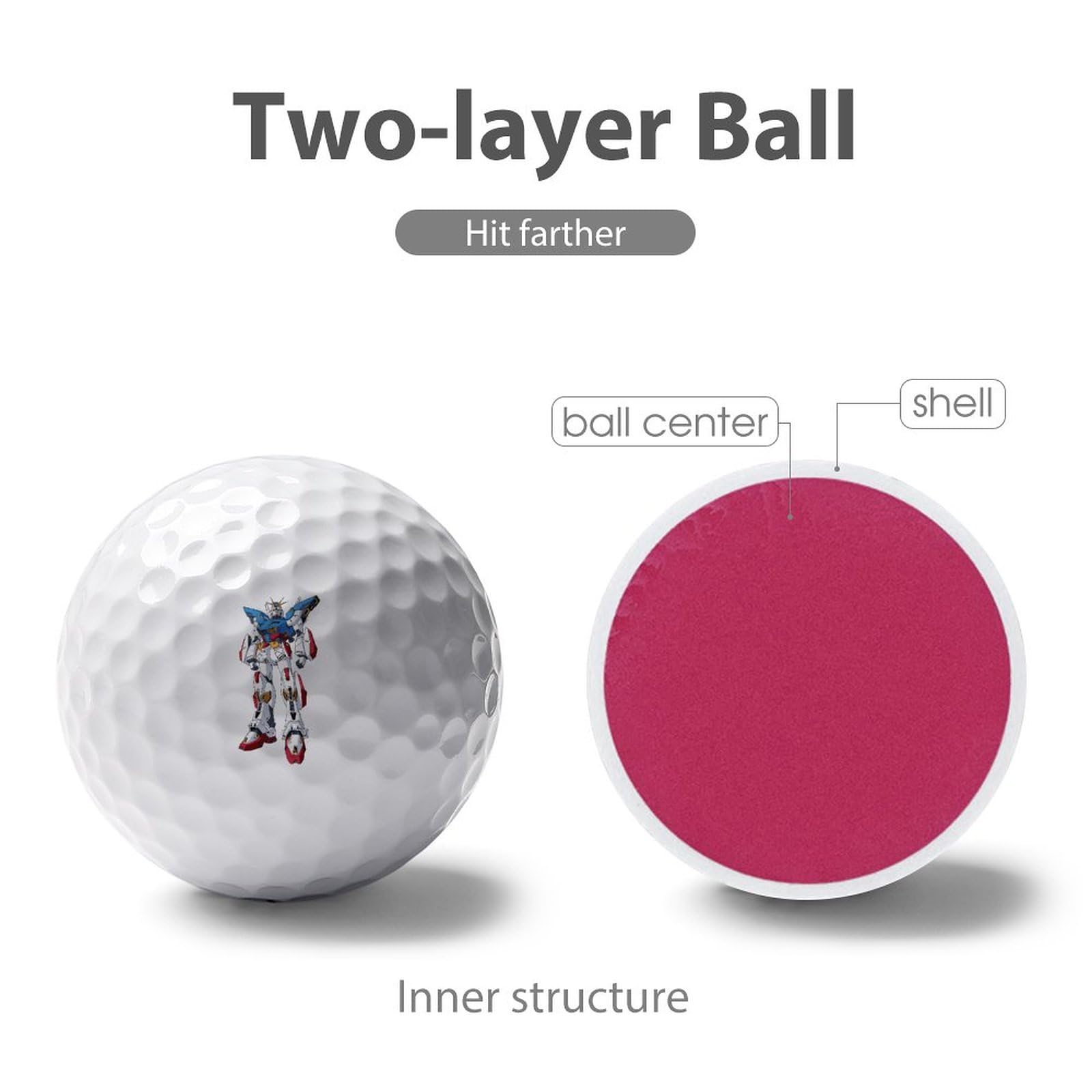 ガンダムゴルフボール Amazon.co.jp: ゴルフボール ネオ ジオンガンダム メンズ GOLF BALLS