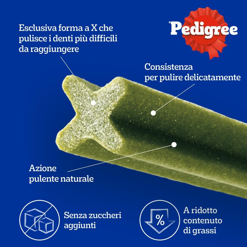 PEDIGREE DENTASTIX Fresh Snack quotidiani cani taglia piccola, 10 Confezioni da 7 pezzi