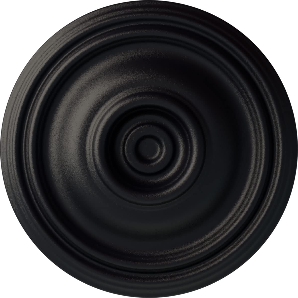 Médaillon de plafond traditionnel 36.5 cm pour salon chaleureux et moulures