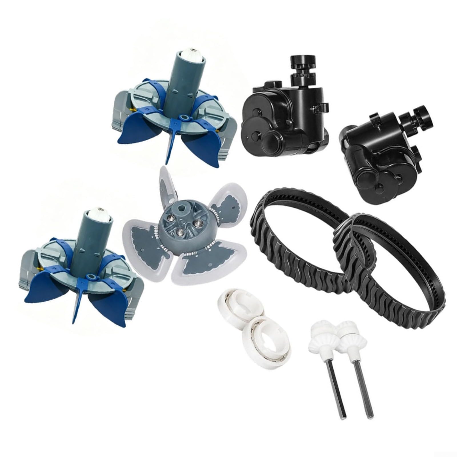 Poolreiniger Tune Up Kit, R0796200 Wartungsset mit Antriebswellen, Lager, Bürste für Zodiac für Baracuda MX6 MX8 für Elite-Reiniger, 11 Stück