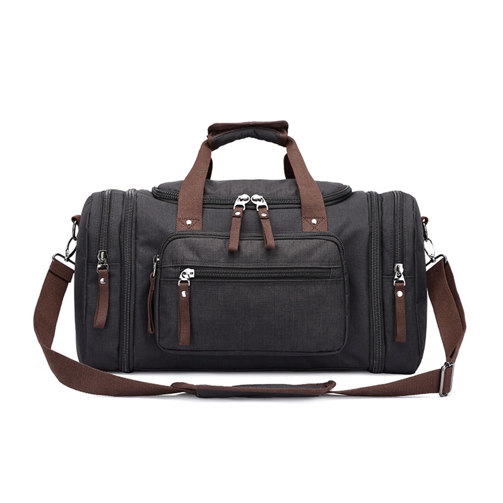 Sac à main en toile à bandoulière aux finitions robustes et durables