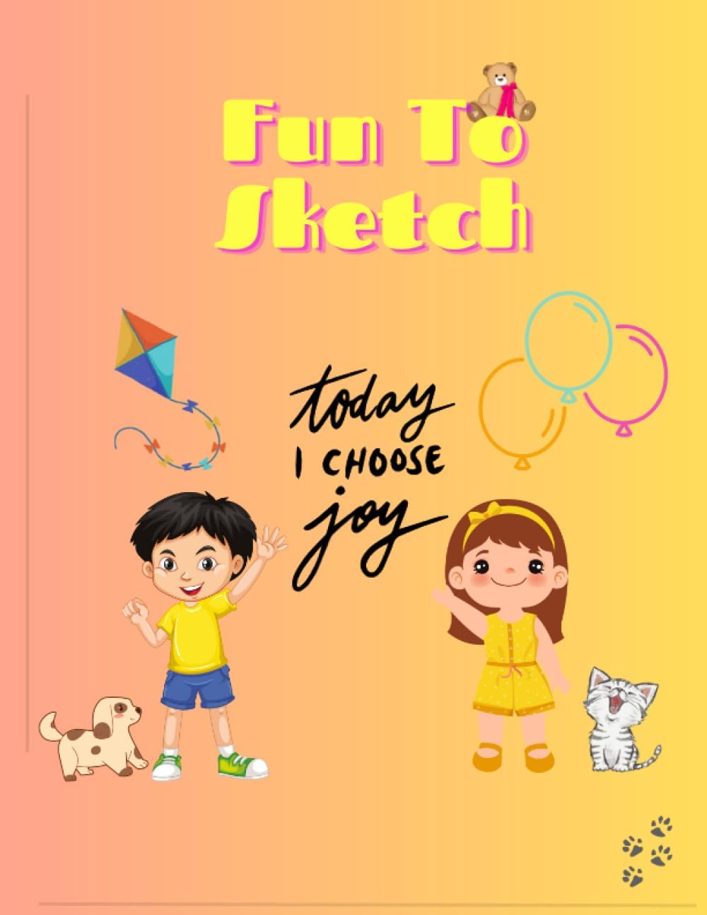 Sketchbook - Doodle-a-Day: A Burst of Creativity for Young Artists! - Drawing Pad - 120 pages (8.5x11) - Notebook for Drawing, Painting, Sketching Blank Paper for Drawing