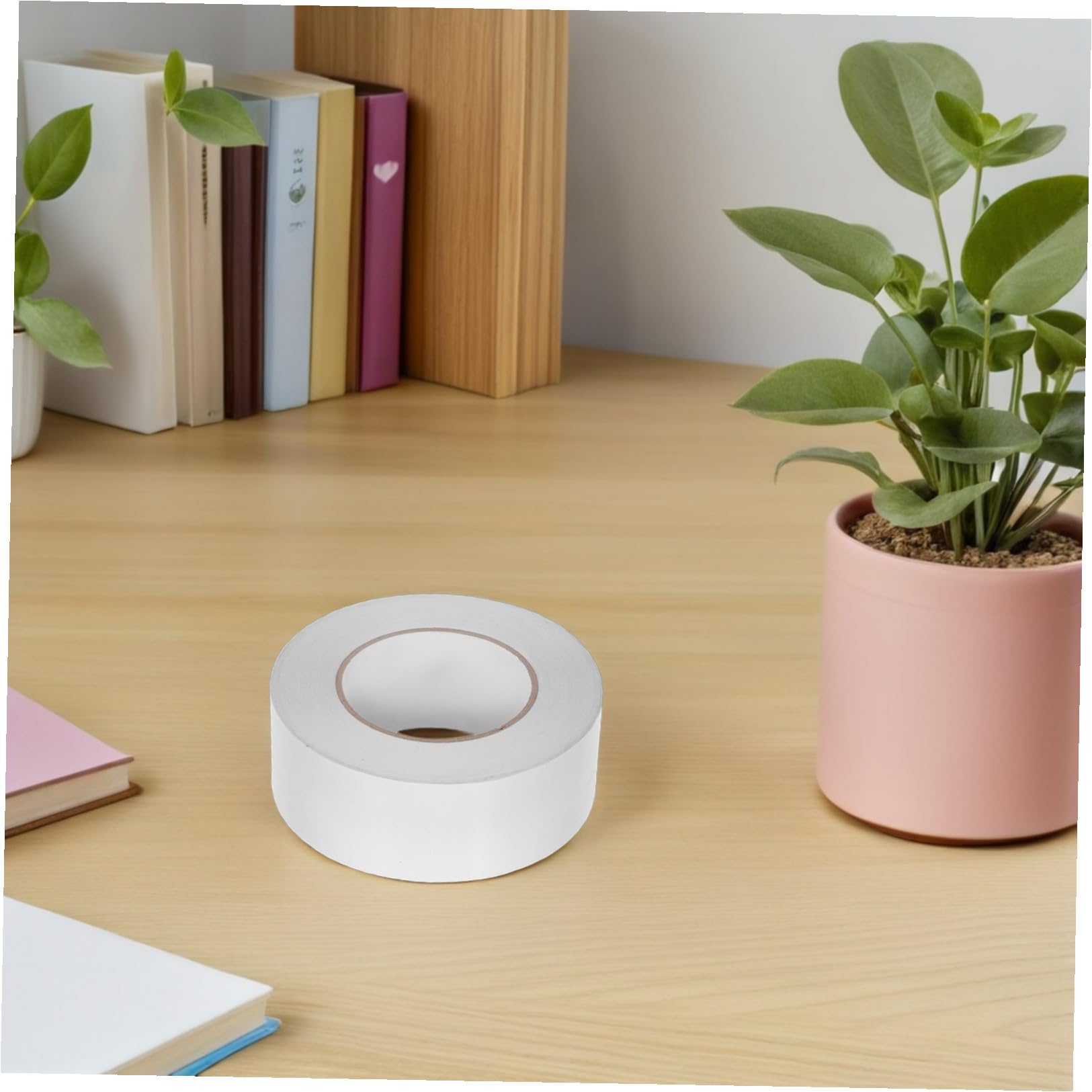 BESTYASH Nastro Biadesivo Trasparente Forte senza Residui in Pet 5cm X 50m per Riparazioni Rapide e Uso Interno Aspetto Invisibile 1 Rotolo