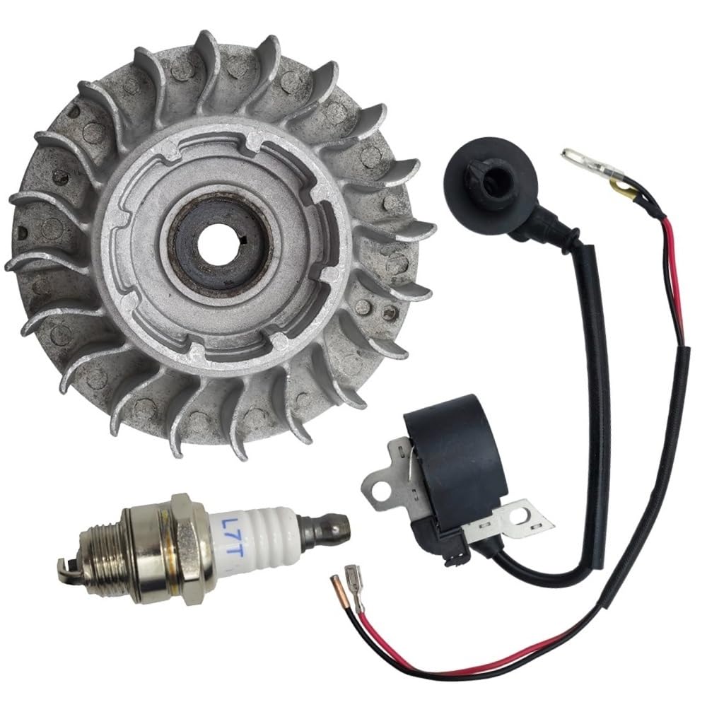 Kit de bujía de Bobina de Encendido para Volante de inercia Adaptado para MS660 066 MS 660 1122 400 1217 Pieza de Recambio de Motosierra Motosierra
