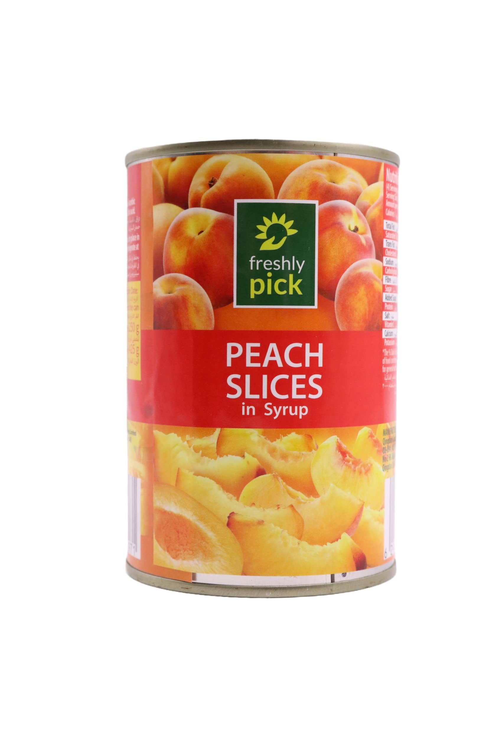 Peach slices in syrup 425g