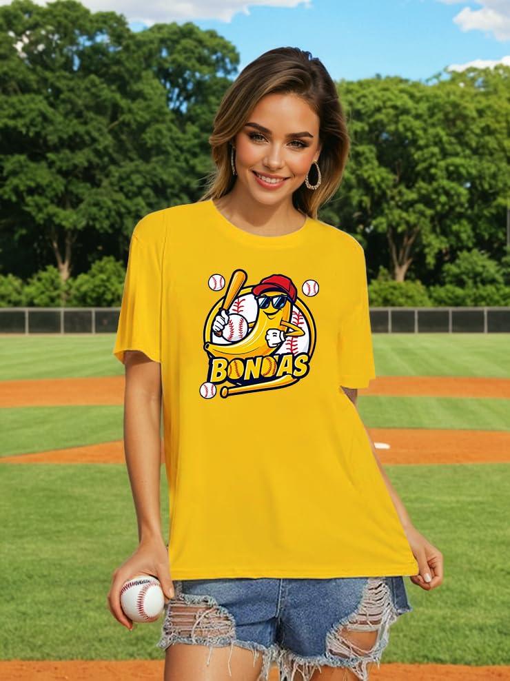 Baseball Shirts for Women Baseball Fan Shirt Game Day Player T-Shirt Funny Sport Team Fans Short Sleeve Tee Tops3